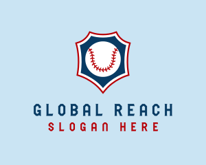 Baseball Ball Slugger Sport logo design