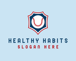 Baseball Ball Slugger Sport logo design