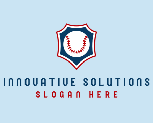 Baseball Ball Slugger Sport logo design