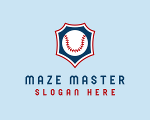 Baseball Ball Slugger Sport logo design