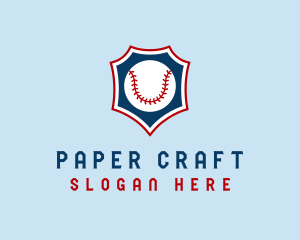 Baseball Ball Slugger Sport logo design