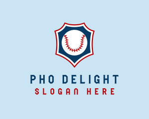 Baseball Ball Slugger Sport logo design