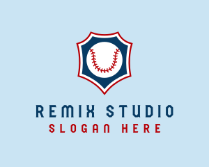 Baseball Ball Slugger Sport logo design