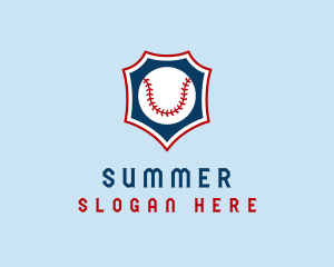 Baseball Ball Slugger Sport logo design