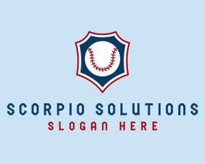 Baseball Ball Slugger Sport logo design