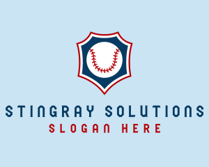 Baseball Ball Slugger Sport logo design