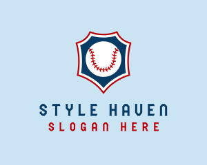 Baseball Ball Slugger Sport logo design