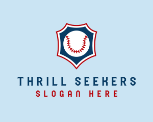 Baseball Ball Slugger Sport logo design