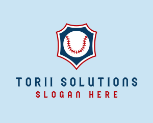 Baseball Ball Slugger Sport logo design