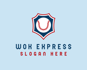 Baseball Ball Slugger Sport logo design