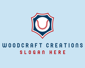 Baseball Ball Slugger Sport logo design