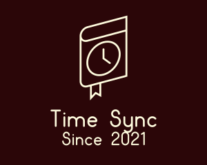 Timer - Library Book Timer logo design