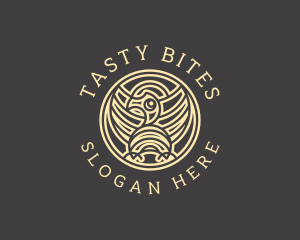 Ancient Bird Wings Logo