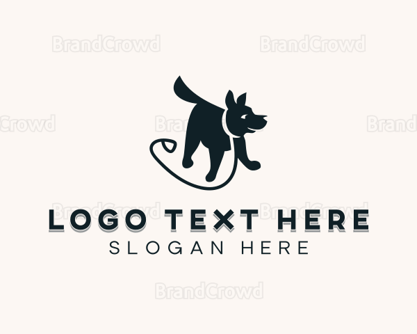 Puppy Dog Leash Logo