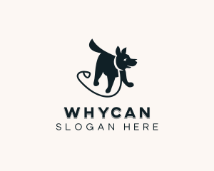 Puppy Dog Leash Logo