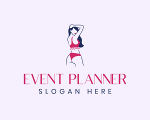 Feminine Hygiene - Fashion Bikini Woman logo design