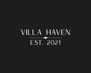 Villa - Elegant Beauty Brand logo design