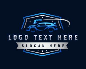 Racing - Automotive Garage Detailing logo design