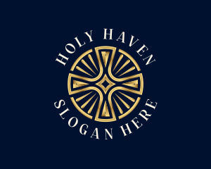 Religious Holy Cross logo design