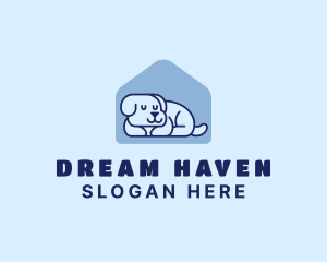 Sleeping Dog Pet Shelter logo design