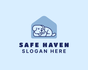 Sleeping Dog Pet Shelter logo design