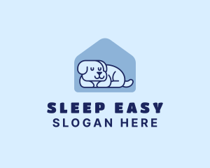 Sleeping Dog Pet Shelter logo design