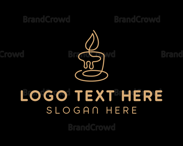 Decor Scented Candle Logo