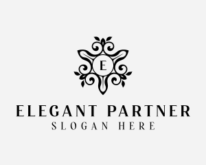 Feminine Elegant Floral logo design