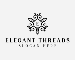 Feminine Elegant Floral logo design