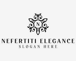 Feminine Elegant Floral logo design