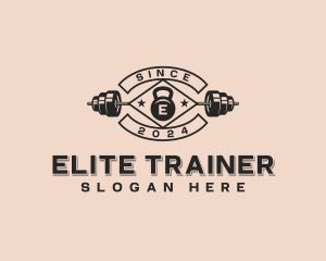 Training Fitness Workout logo design