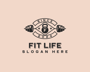 Training Fitness Workout logo design