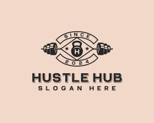 Training Fitness Workout logo design