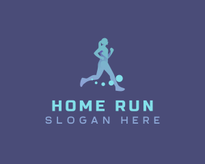 Health Fitness Running logo design