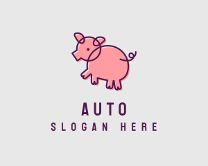 Scribble Pig Farm Logo