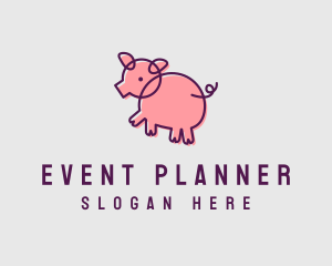 Scribble Pig Farm Logo