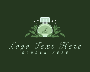 Fragrant Perfume Leaf Logo