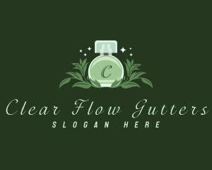 Fragrant Perfume Leaf logo design