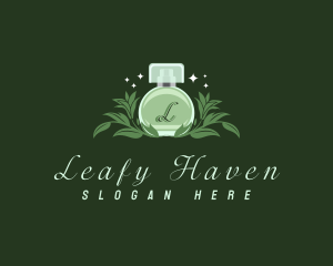 Fragrant Perfume Leaf logo design