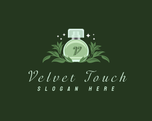 Fragrant Perfume Leaf logo design