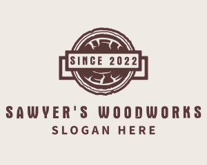 Wood Lumber Woodworking  logo design