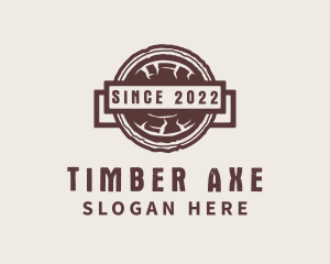 Wood Lumber Woodworking  logo design