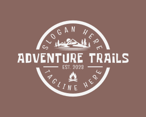 Mountaineering Eco Camp  logo design