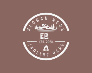 Environment - Mountaineering Eco Camp logo design