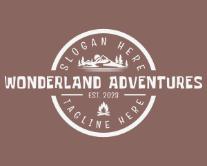 Mountaineering Eco Camp  logo design