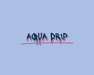 Drip - Urban Graffiti Drip logo design