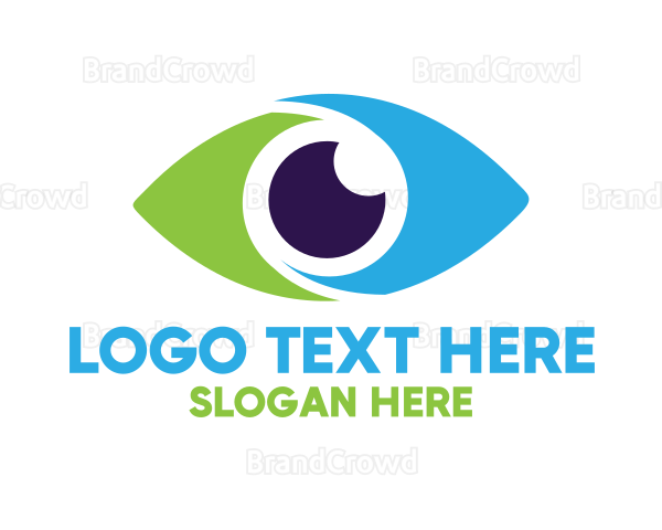 Optical Eye Vision Optometrist Logo