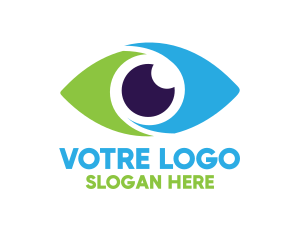 Optical Eye Vision Optometrist Logo