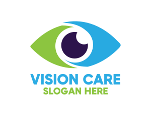 Optometrist - Optical Eye Vision Optometrist logo design