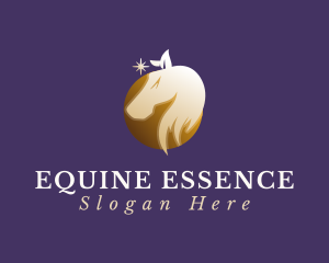 Equine - Star Horse Equine logo design